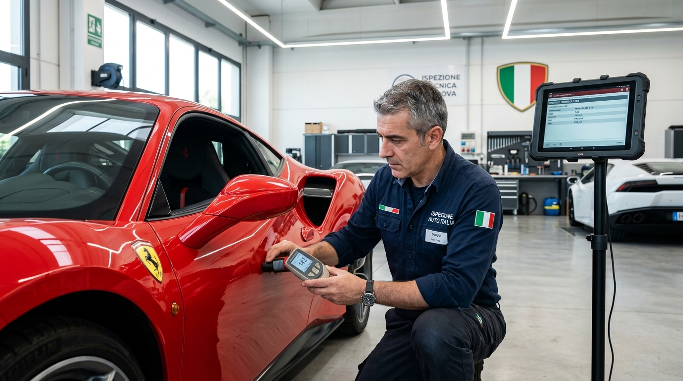 Verifica telaio VIN e documenti legal auto Padova